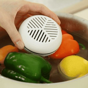 홈마블 무선 과일 야채 세척기 가정용 조개 해감 채소 고추 세척기 잔류 농약 살균기