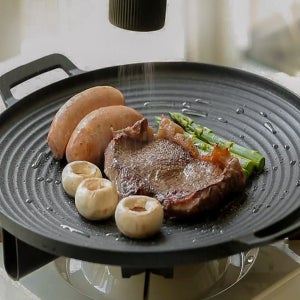 캠핑용 솥뚜껑 그릴팬 고기불판 직화구이 삼겹살