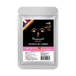 필루 데오드란트 고양이 모래 탈취제 허니써클향 300g