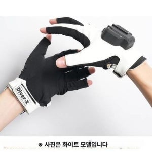 다이버-X 장갑 VR 컨트롤러 ContactGlove2 블랙 S 사이즈 CG2-1-SB