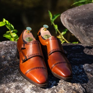 사르티 남자구두 남성수제화 맞춤수제화 맞춤구두 Harlin 더블 몽크 스트랩