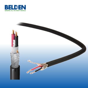 벨덴 BELDEN 1800F AES/EBU 2심 마이크케이블 24AWG 150m 1롤