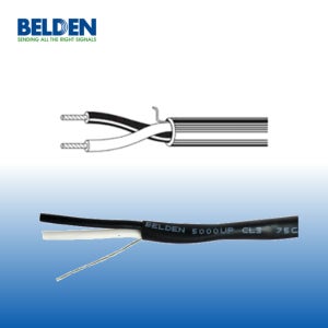 벨덴 BELDEN 5000UP 스피커케이블 2심 2C 3.5스퀘어 12AWG 150m 1롤