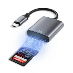 C타입 SD카드 리더기 USB 3.1 Gen1 5Gbps SD 4.0 UHS-2