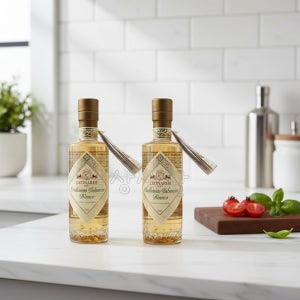 레오나르디 화이트 발사믹 식초 와인 발효 숙성 오크통 250ml, 2개