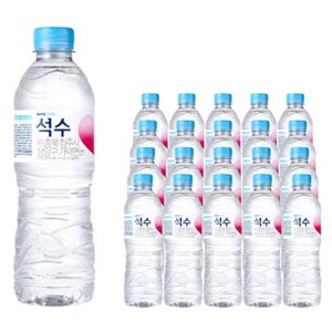 하이트진로 석수 500ml 40개 5세트 (200개) 생수500 미네랄워터