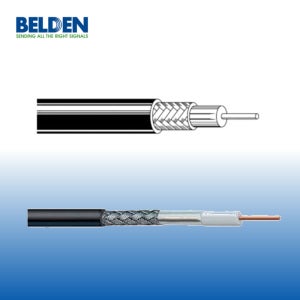 벨덴 BELDEN 8219 50옴 RG-58A/U 안테나케이블 무선마이크 300m 1롤