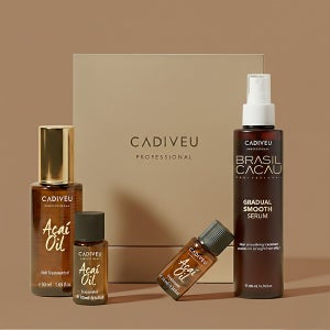 카디뷰 실키 헤어케어 세트 / 아사이오일 70ml + 그래듀얼 스무스세럼 200ml