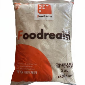 갈색설탕 3kg 대한제당 푸드림 황설탕