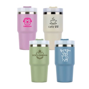 시에스타 진공 텀블러 600ml 판촉물 주문 제작 물병 물통 판촉 기념 인쇄 홍보 오키드