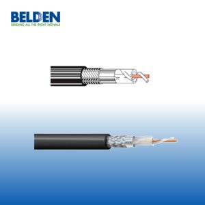 벨덴 BELDEN 9913 50옴 RG-8 10AWG 안테나케이블 무선마이크 150m 1롤