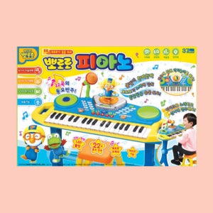 미미월드 뽀로로 춤추는 피아노 유아 건반 악기 멜로디 장난감