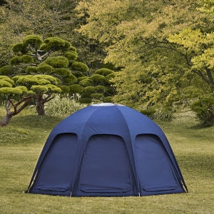 오투라이프 아론디 8각 허브 돔 쉘터 텐트 다크네이비