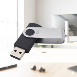 Coms USB 포터블 메모리 64G 스윙타입 회전형