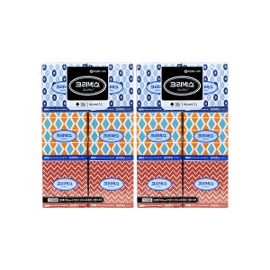 크리넥스 미니맥시 미용티슈 250매 6각x2개