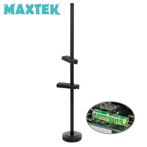 맥스텍 그래픽카드 지지대 1단 CPU쿨러 VGA 지지대 수평계 자석 30cm 블랙