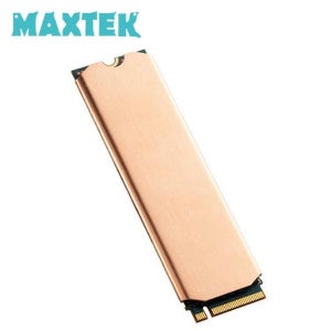 맥스텍 M.2 NVMe 2280 SSD 구리 히트싱크 방열판 쿨링 써멀패드 노트북 하드