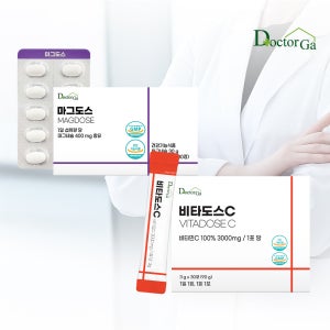 비타도스C 마그도스 6+6 비타민C3000mg + 마그네슘 400mg 6개월분