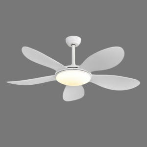 미누아노 마카롱 WHITE LED실링팬 실링팬조명 키즈카페 천장 대형 132cm(52인치)