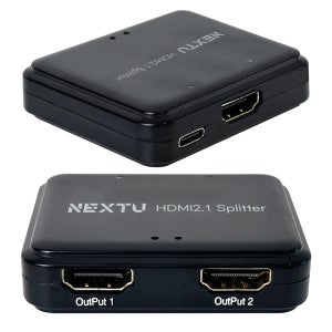 NEXTU HDMI 분배기 8K 1:2 모니터 분배기 영상 확장 8322SP8K60
