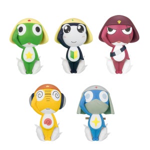 개구리 중사 케로로 경례 포즈 소프비 메이트 피규어 5종 세트