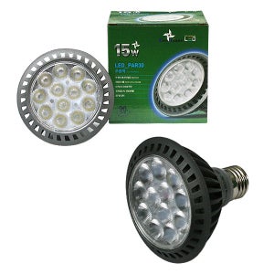 LED PAR30 램프 15W 렌즈형 주광색 안정기내장형 전구 램프