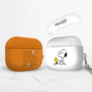 에어팟 프로3 케이스 스누피 라이프 키링 열쇠고리 하드케이스
