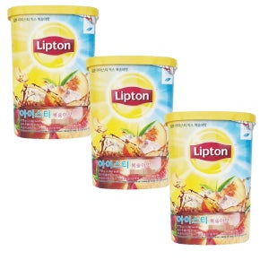 립톤 아이스티 믹스 복숭아맛 770g x 3개 홍차 분말 가루