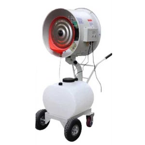 미스트 선풍기 산업먼지 건설현장 분사 스프레이 안개 분무팬 기본형 단일 모터 행잉 회전형 550W