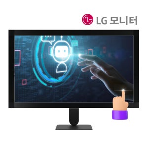 LG전자 적외선 터치모니터 60cm(24인치)24U411A 산업용 모니터 포스장비