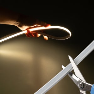 프리커팅 LED 실리콘 그립 스트립 라이트 1M 줄조명 플렉시블 간접 조명 라인바