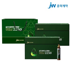 JW중외제약 실크 알부민 양태반 로얄 에디션 2250 300g, 2개