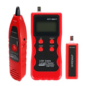 NEXTU 휴대용 랜 테스터기 RJ45 RJ11 USB BNC동축 랜 케이블 테스터 868LTT