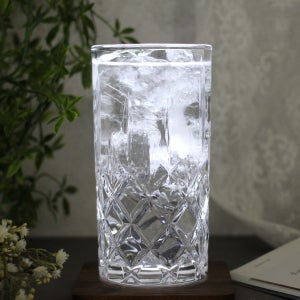 크리스탈 하이볼잔 1+1 세트 430ml 칵테일잔 맥주 양주 입체유리컵 wm글라스