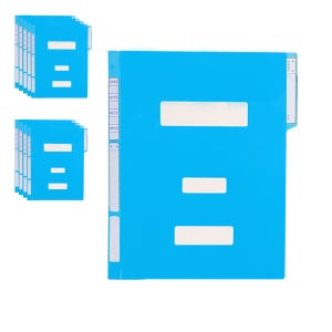 종이 정부화일 A4, 50매, 청색