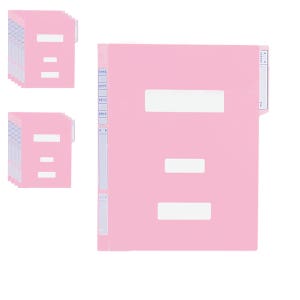 종이 정부화일 A4, 50매, 분홍