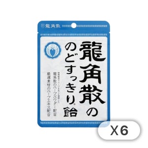 주식회사 용각산 목캔디 봉지, 88g, 6개