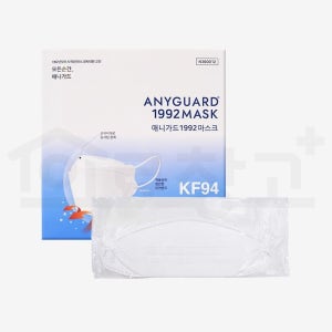 애니가드 3D 마스크 KF94 화이트 대형 155x205mm 1팩 50개 새부리형 비말