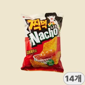오리온 찍먹 나쵸 치폴레마요 84g x 14개