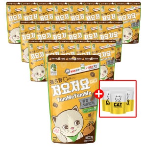(+샘플사료3봉) 캐츠랑 저요저요 이빨과자 닭고기, 150g, 20개