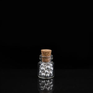 순은 999.9% 포나인 그래뉼 실버바 은테크 투자용 보증서 5g, 1개