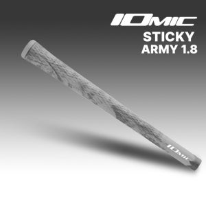 이오믹 스티키 아미1.8 골프그립 IOMIC STICKY ARMY1.8 남자그립 gray