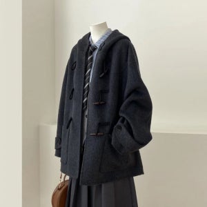 반코트 겨울 여성 따뜻한 간절기 안감 데일리