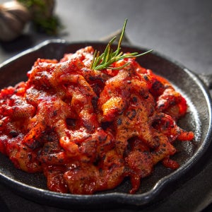 모씨네 국산 숯불 튤립 닭발 300g 뼈없는 불닭발 직화 밀키트