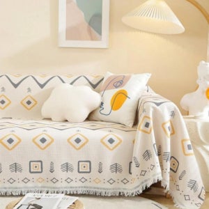 인테리어 거실 소파 커버 쇼파 매트 패드 덮개 깔개 담요 러그