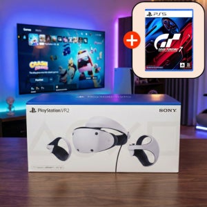 [국내정품] PS5 VR2 플레이스테이션 PS 플스 OLED 적응형 트리거 4K HDR 시선 트래킹 렌즈 조절 CFI-ZVR1 퀵 가능 (1년 보증) + 그란투리스모7 증정