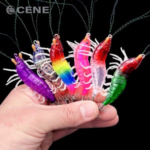 세네 리얼 새우에기 심해 갑오징어 쭈꾸미에기 쉬림프 라이트