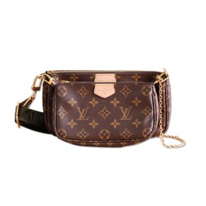 루이비통 멀티 포쉐트 악세수아 모노그램 크로스백 카키 M44813 여성명품크로스백