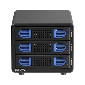 NEXTU 3베이 DAS USB3.0 외장하드 도킹스테이션 SSD HDD 데이터 스토리지 923U3
