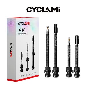 사이클라미 자전거 튜브리스 밸브 2개 세트 밸브 코어 분리형 튜블리스 밸브